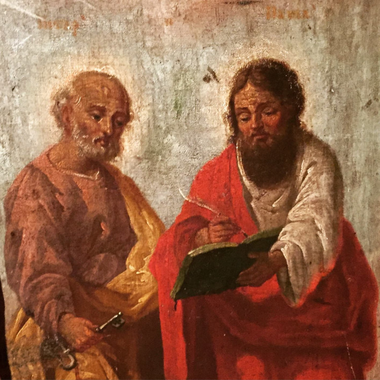 икона-Свети-апостоли-Петар-и-Павле